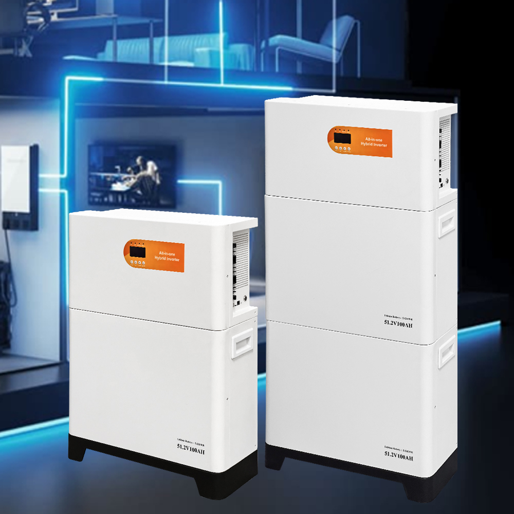 一体式垂直堆叠太阳能储能系统