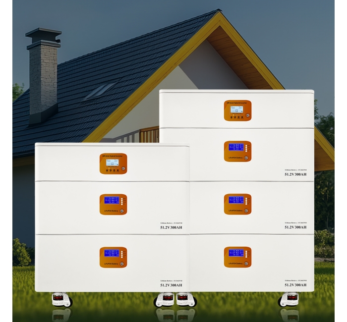 15KW/30KW/45KW/60KW堆叠储能电池一体机